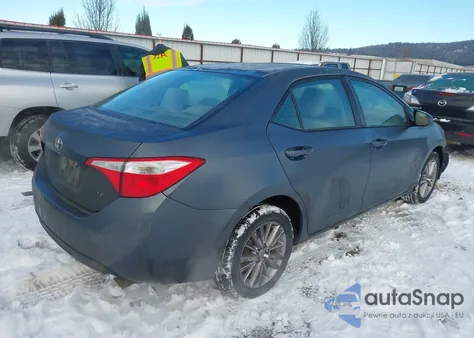 2014 Toyota Corolla Le Plus from USA, damaged, VIN 2T1BURHE9EC172140